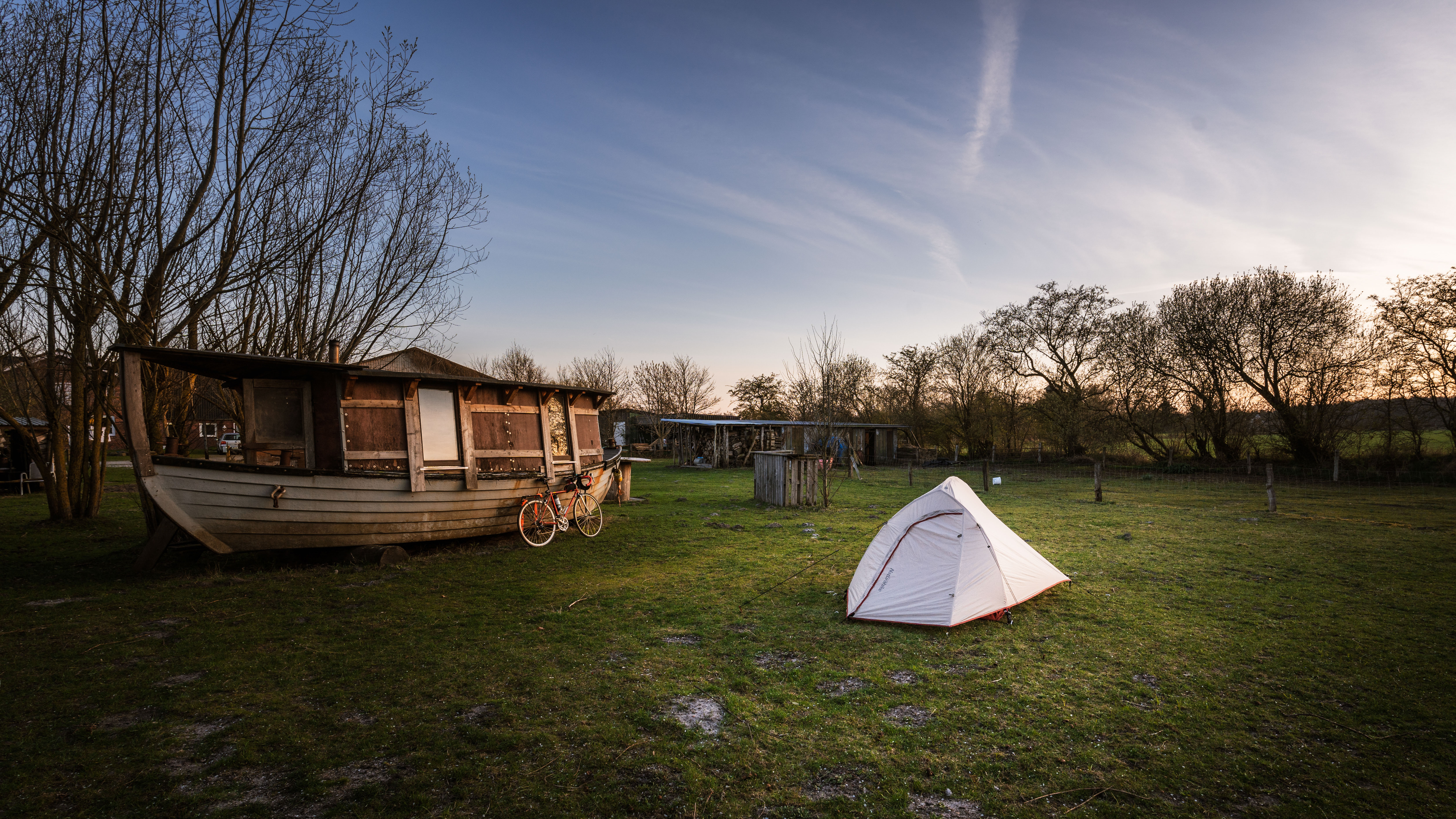 Peaceful tent camping in nature 7