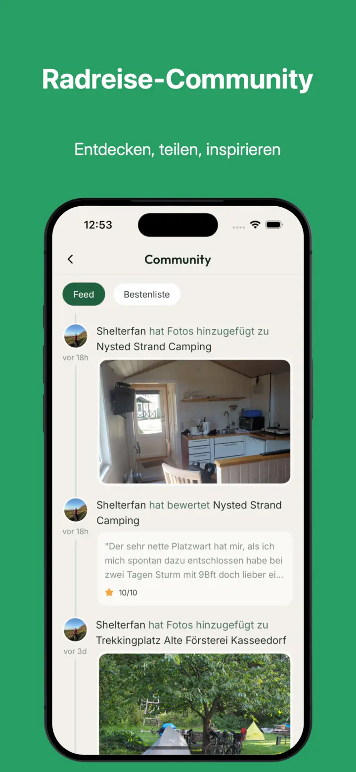 Die Community – BikeTouri
